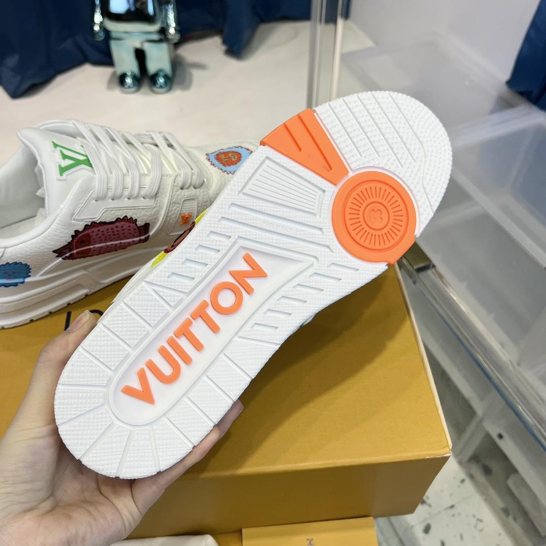 Louis Vuitton LV x YK LV Trainer Sneaker  (upon uk size)      1ABD3I - PerfectKickZ