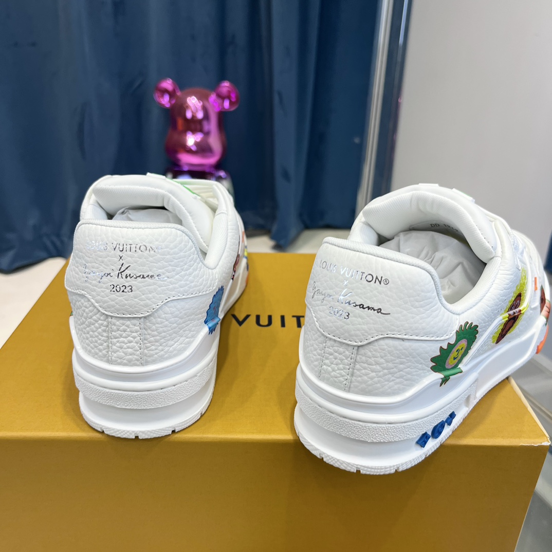 Louis Vuitton LV x YK LV Trainer Sneaker  (upon uk size)      1ABD3I - PerfectKickZ