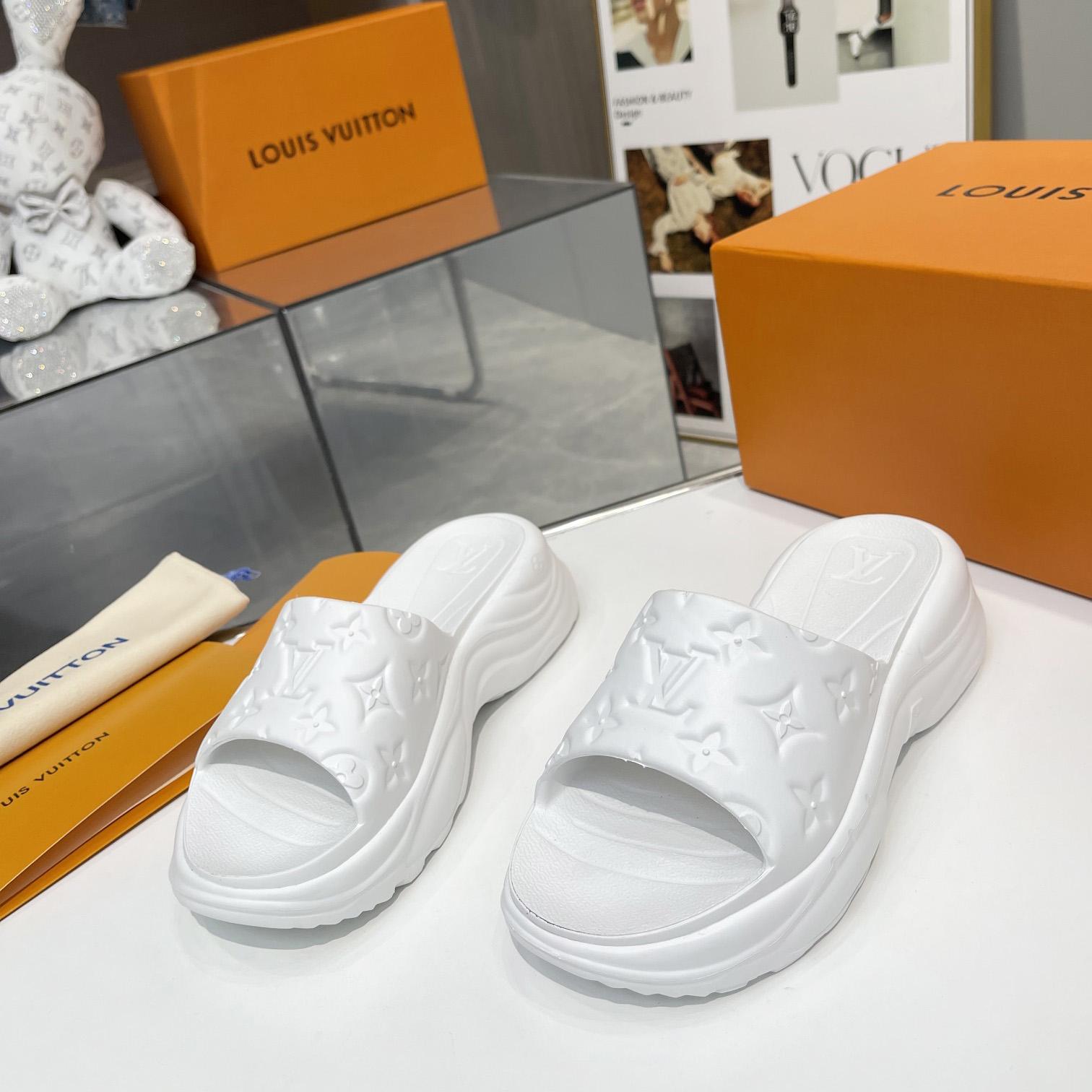 Louis Vuitton Pool 55 Flat Comfort Mule     1AB3FW - PerfectKickZ