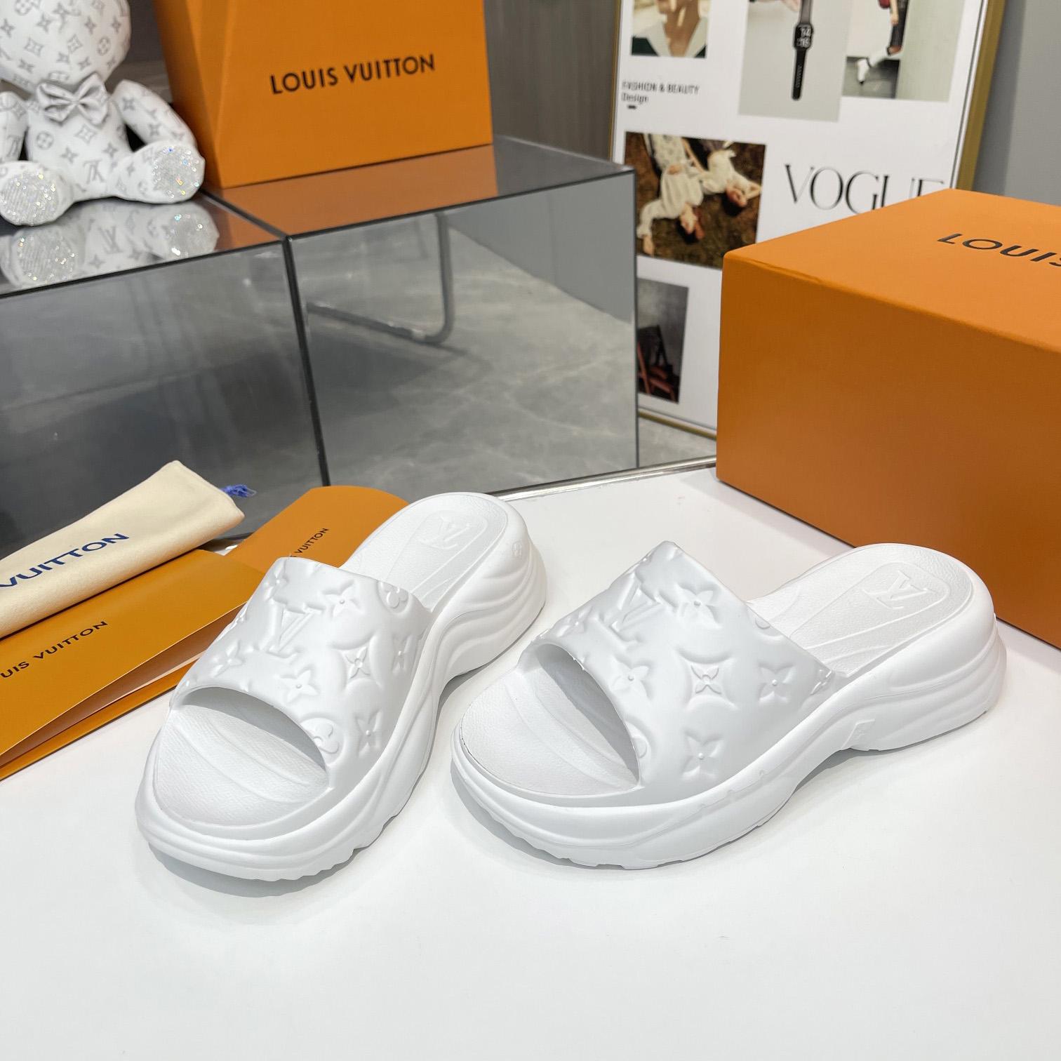 Louis Vuitton Pool 55 Flat Comfort Mule     1AB3FW - PerfectKickZ