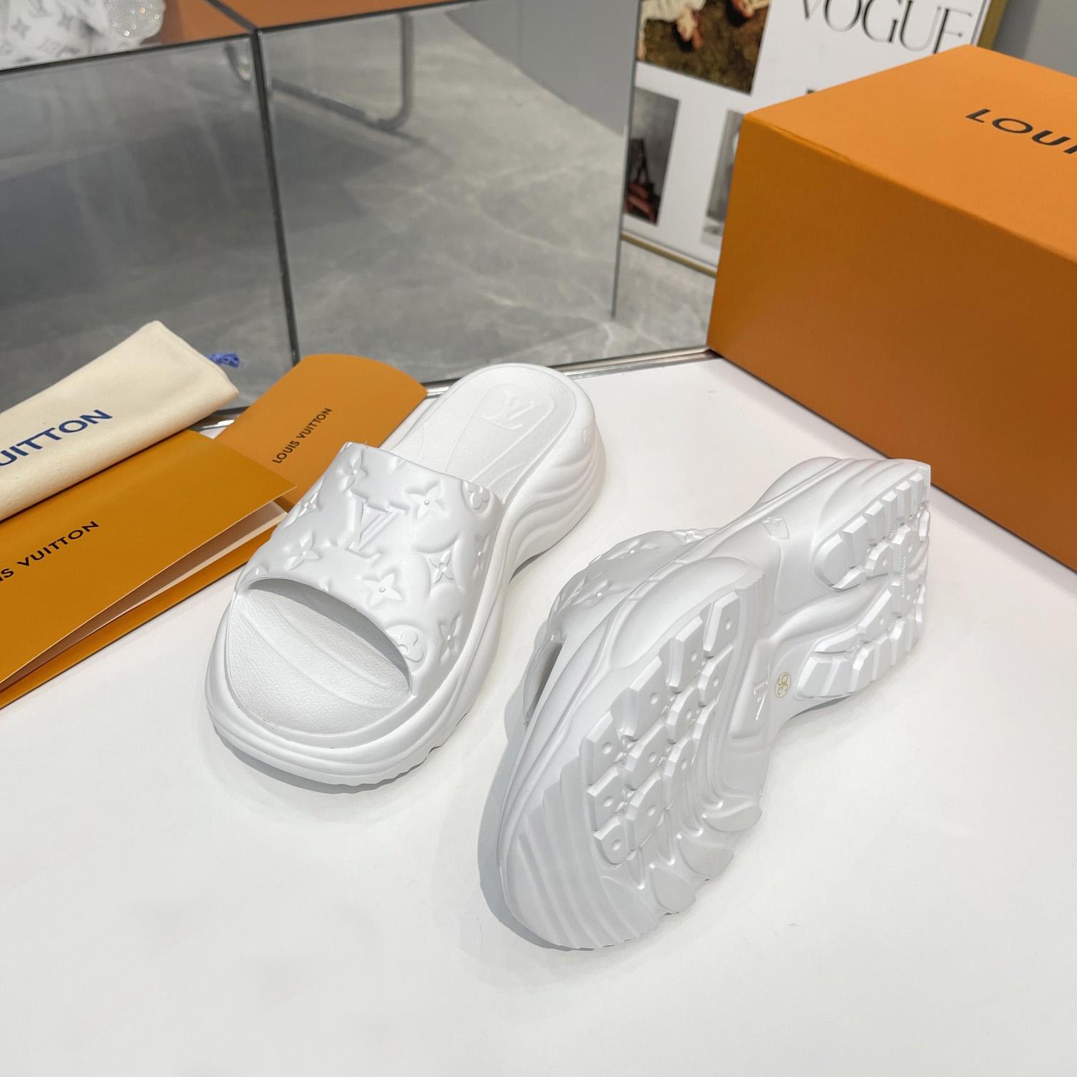 Louis Vuitton Pool 55 Flat Comfort Mule     1AB3FW - PerfectKickZ