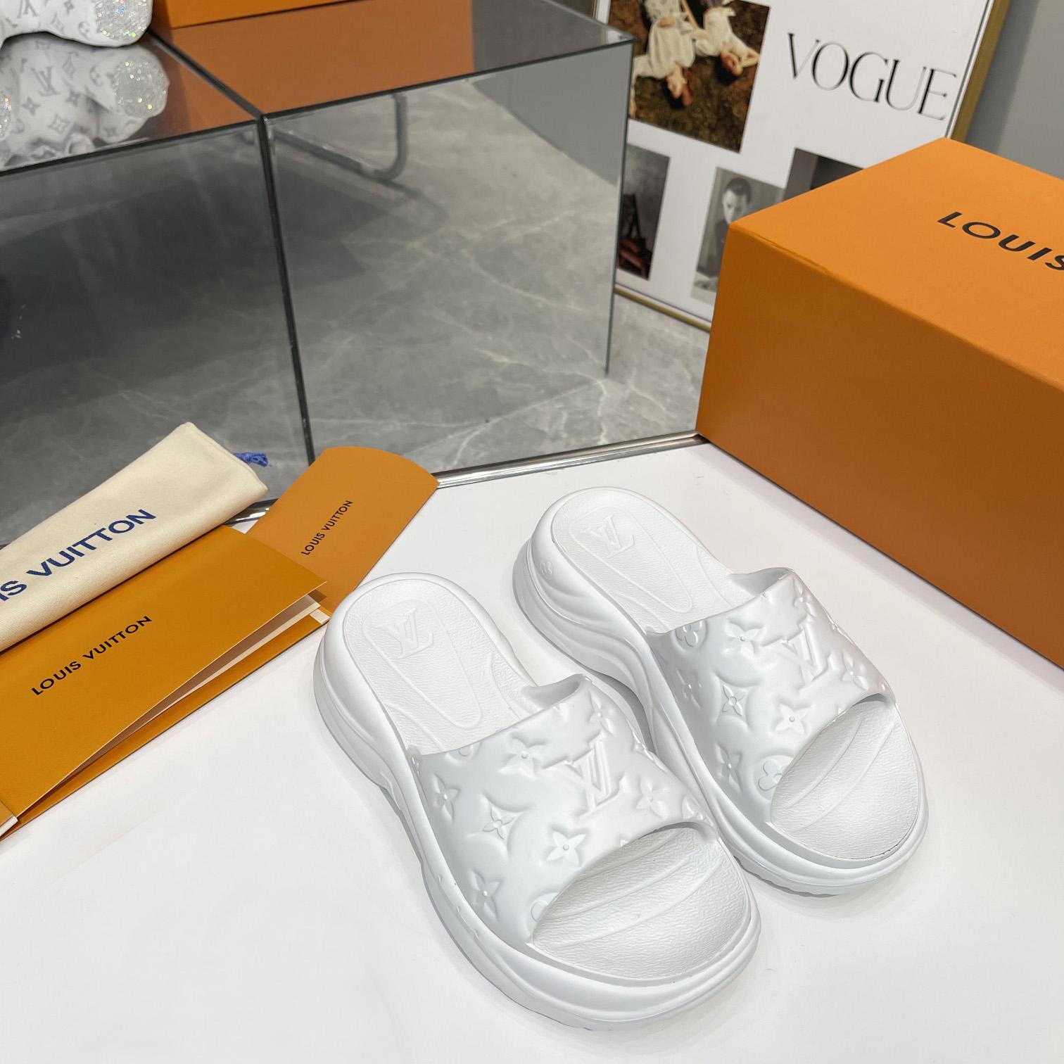 Louis Vuitton Pool 55 Flat Comfort Mule     1AB3FW - PerfectKickZ