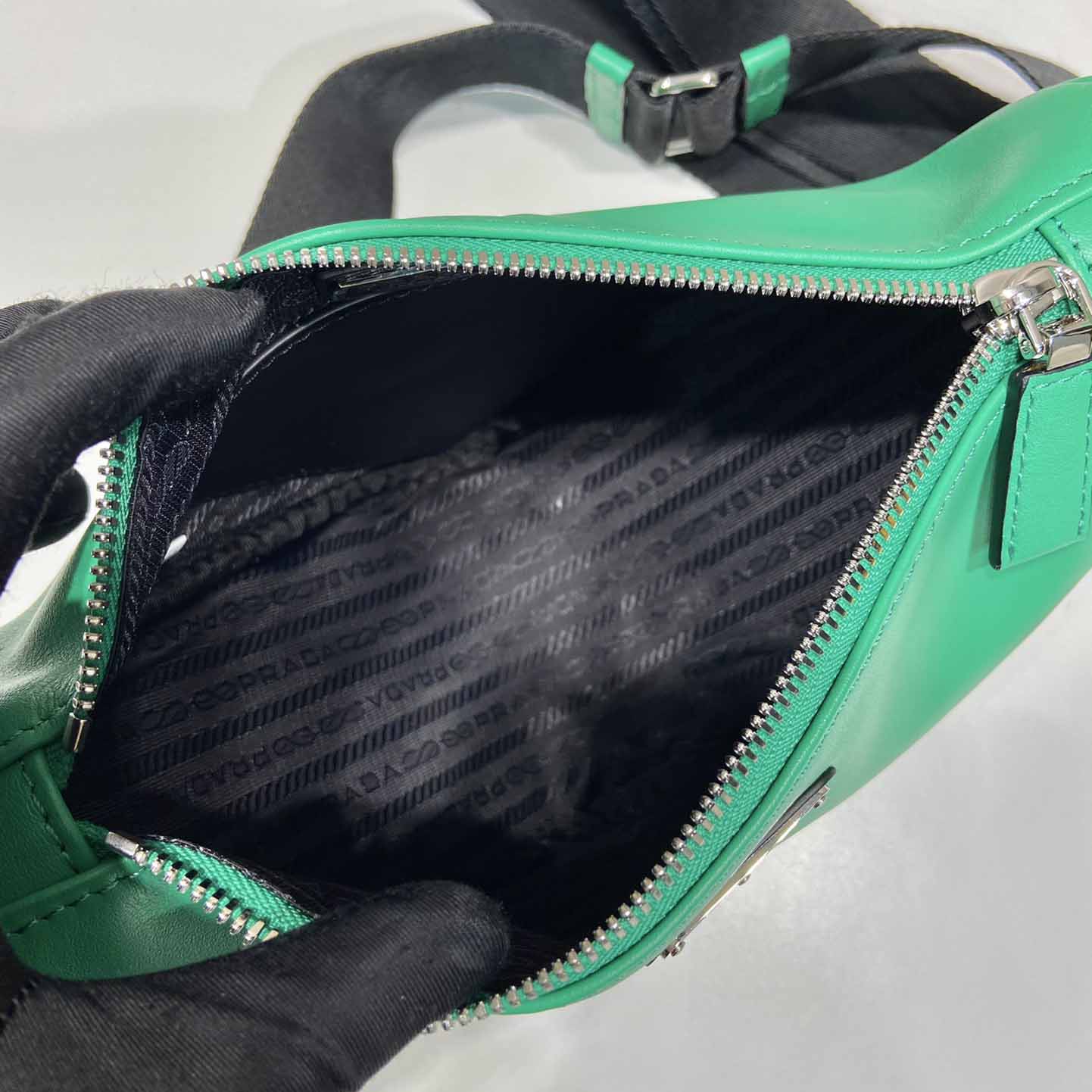 Prada Triangle Leather Bag - PerfectKickZ