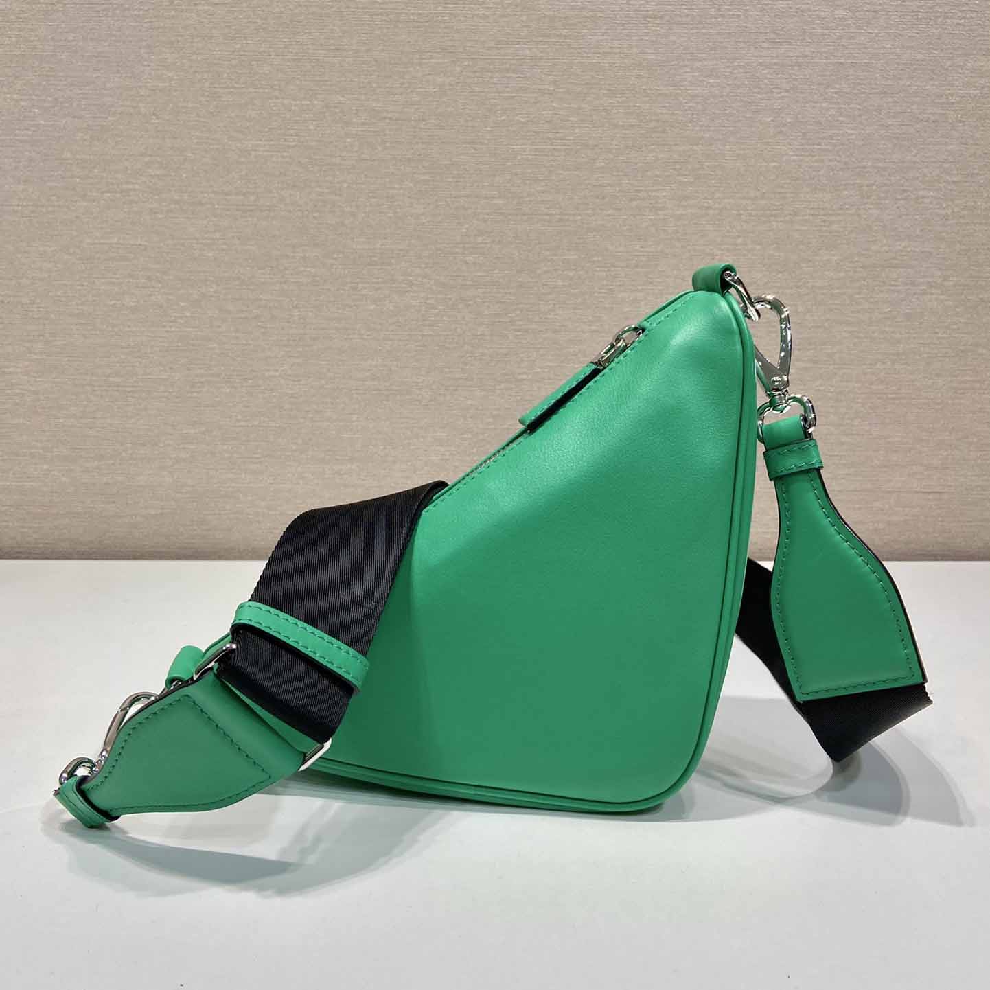 Prada Triangle Leather Bag - PerfectKickZ