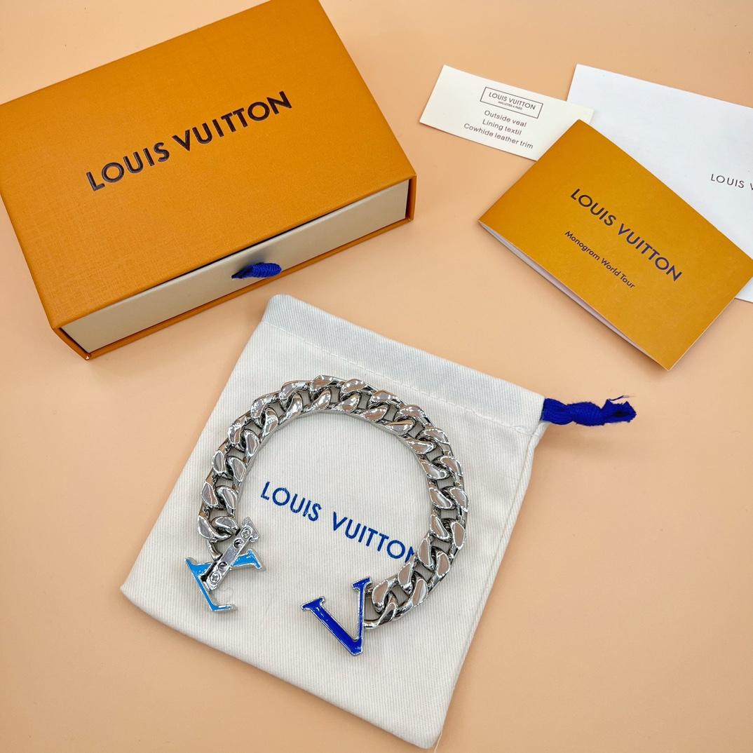 Louis Vuitton LV Chain Bracelet   M0919L - PerfectKickZ