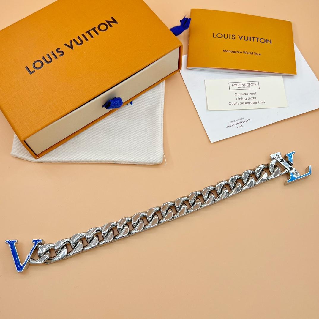 Louis Vuitton LV Chain Bracelet   M0919L - PerfectKickZ