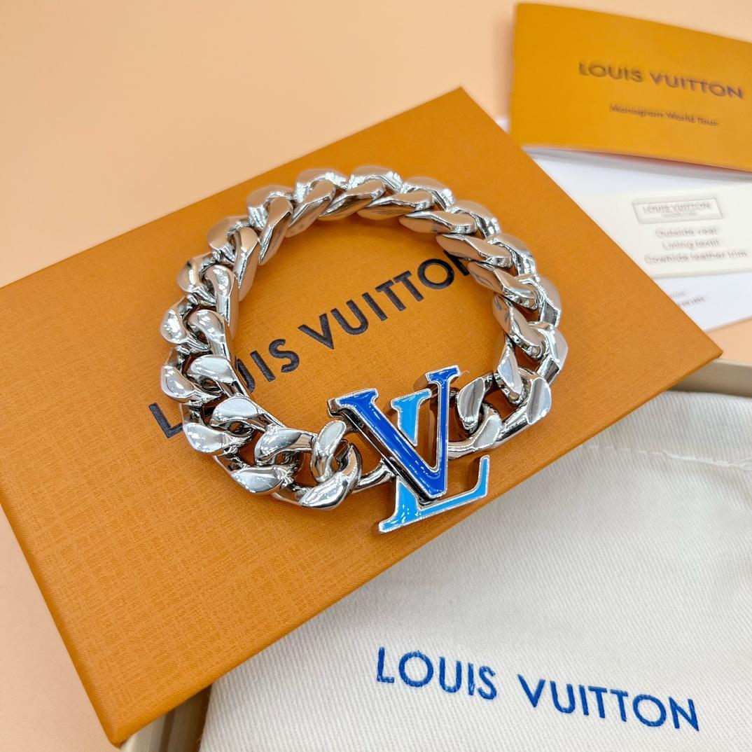 Louis Vuitton LV Chain Bracelet   M0919L - PerfectKickZ