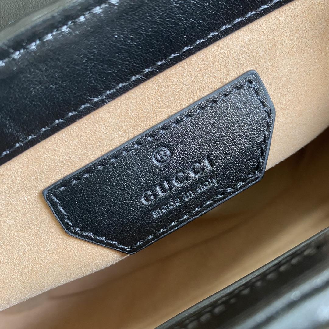 Gucci GG Marmont Mini Top Handle Bag(21*15.5*8cm) - PerfectKickZ