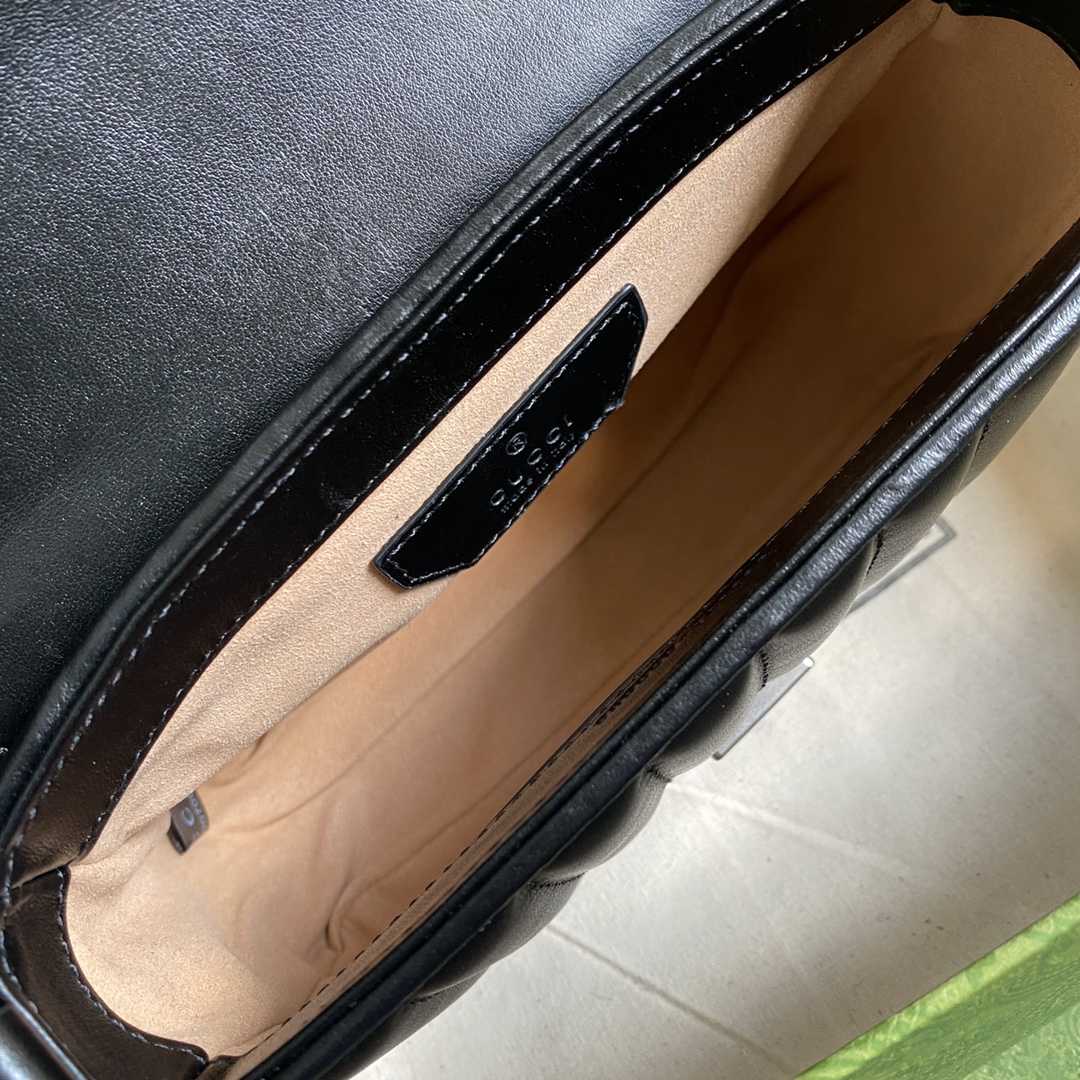 Gucci GG Marmont Mini Top Handle Bag(21*15.5*8cm) - PerfectKickZ
