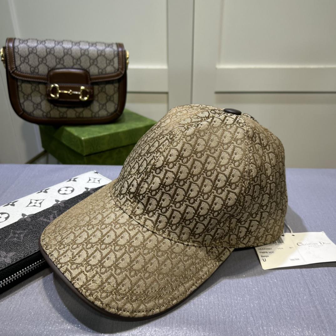 Dior Oblique Baseball Cap - PerfectKickZ