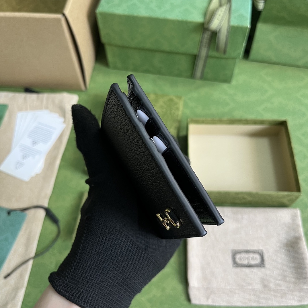 Gucci Bi-fold Wallet With Horsebit - PerfectKickZ