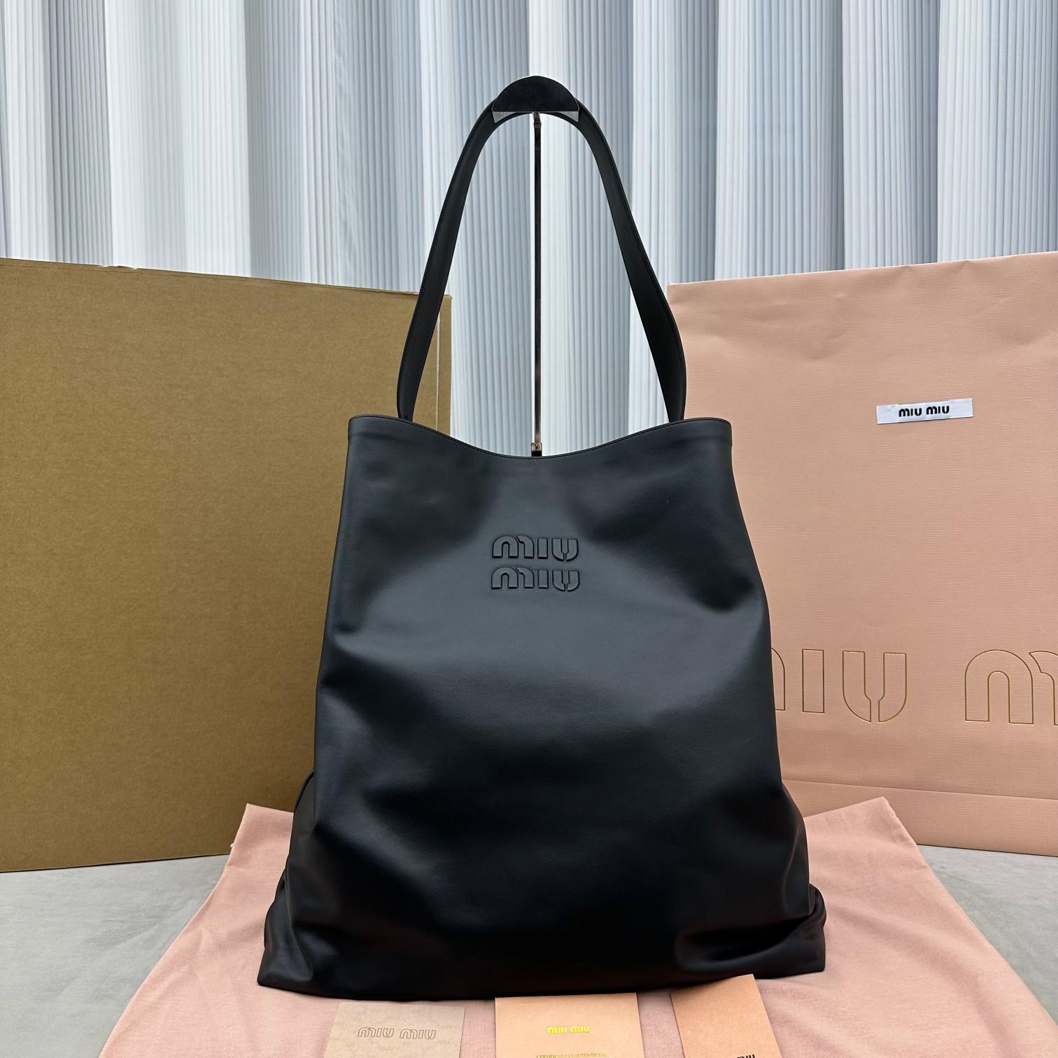 Miu Miu Leather Shoulder Bag  - PerfectKickZ
