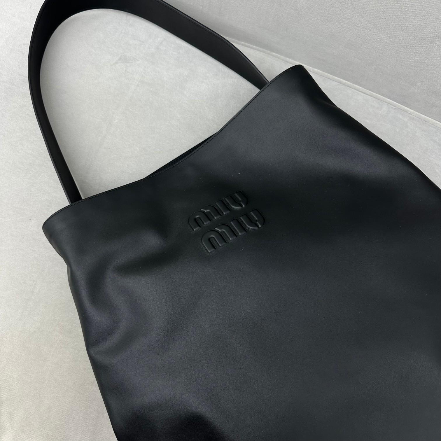 Miu Miu Leather Shoulder Bag  - PerfectKickZ