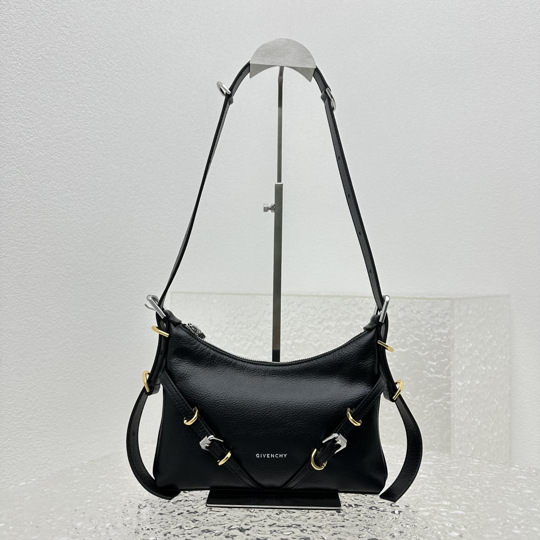 Givenchy Mini Voyou Bag In Leather(18-24-3.5cm) - PerfectKickZ