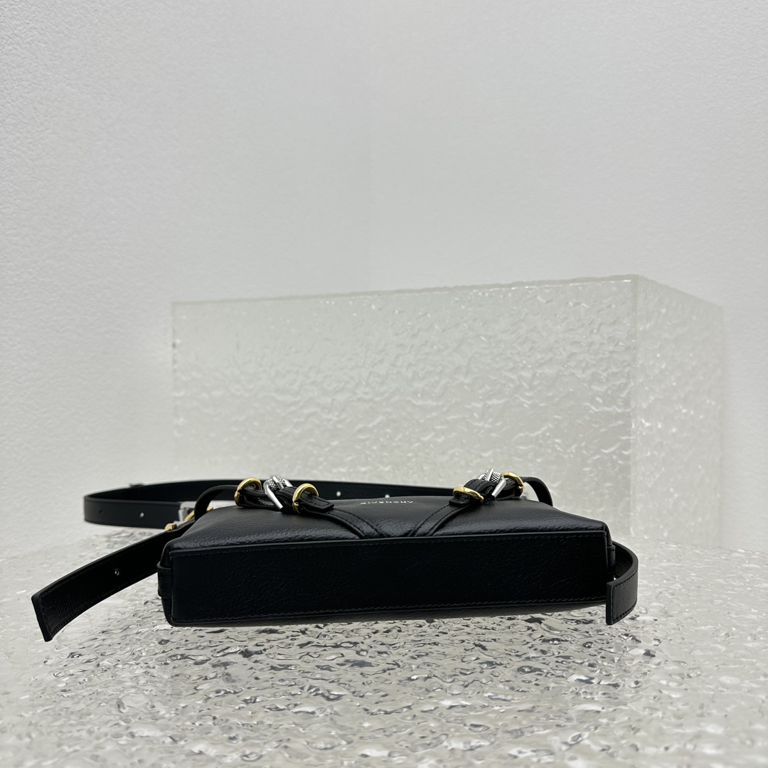 Givenchy Mini Voyou Bag In Leather(18-24-3.5cm) - PerfectKickZ