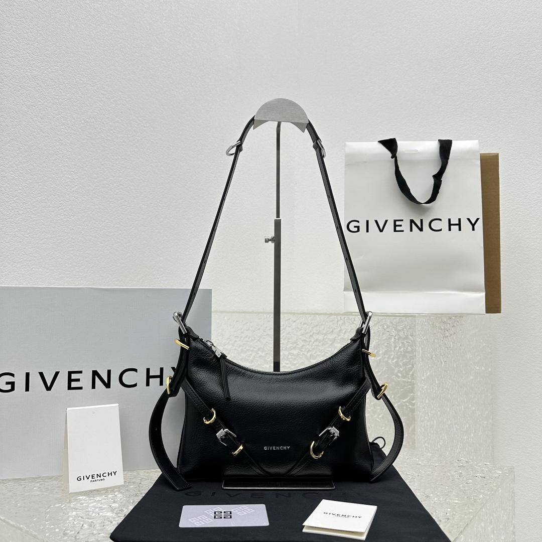 Givenchy Mini Voyou Bag In Leather(18-24-3.5cm) - PerfectKickZ