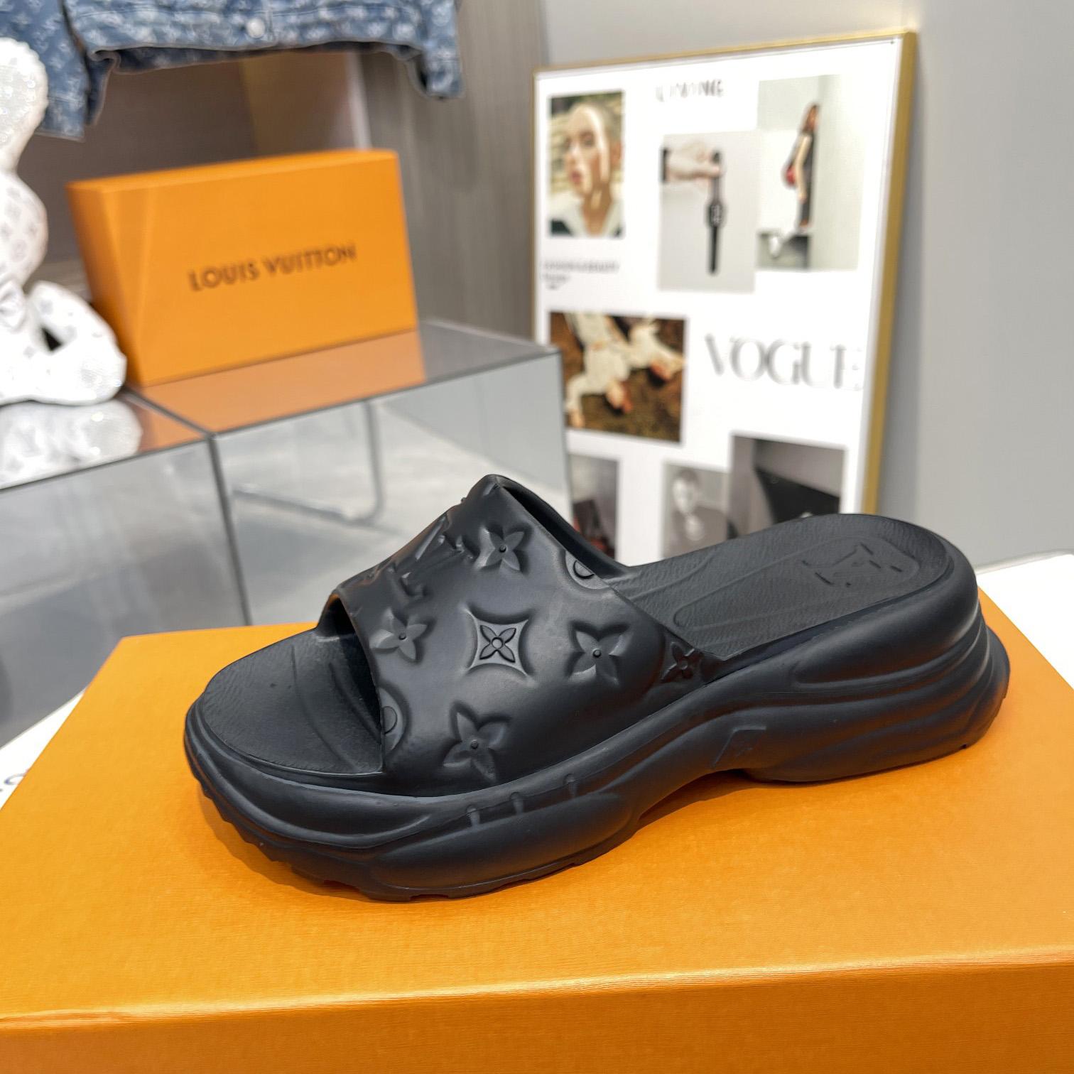 Louis Vuitton Pool 55 Flat Comfort Mule      - PerfectKickZ