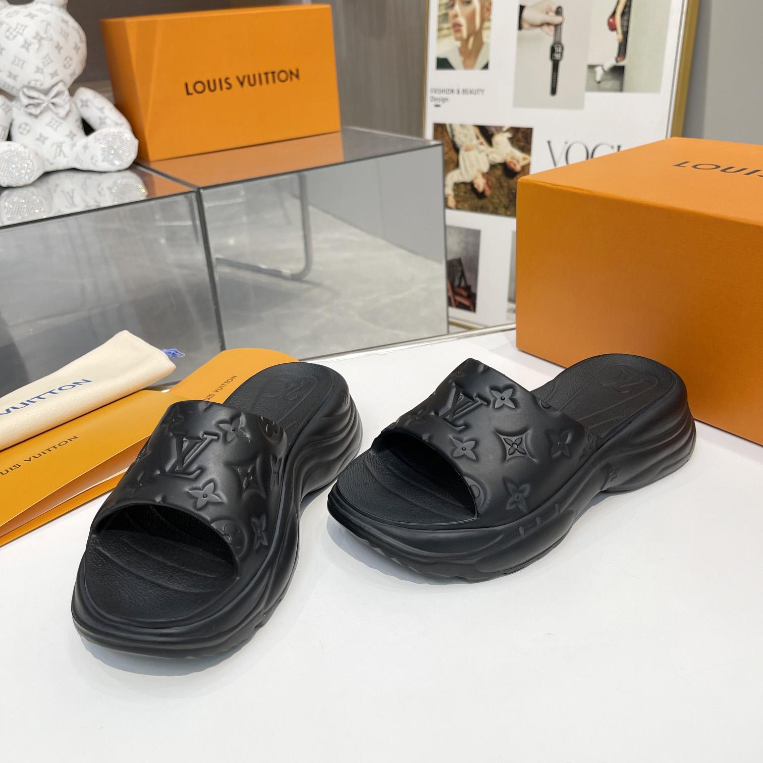 Louis Vuitton Pool 55 Flat Comfort Mule      - PerfectKickZ