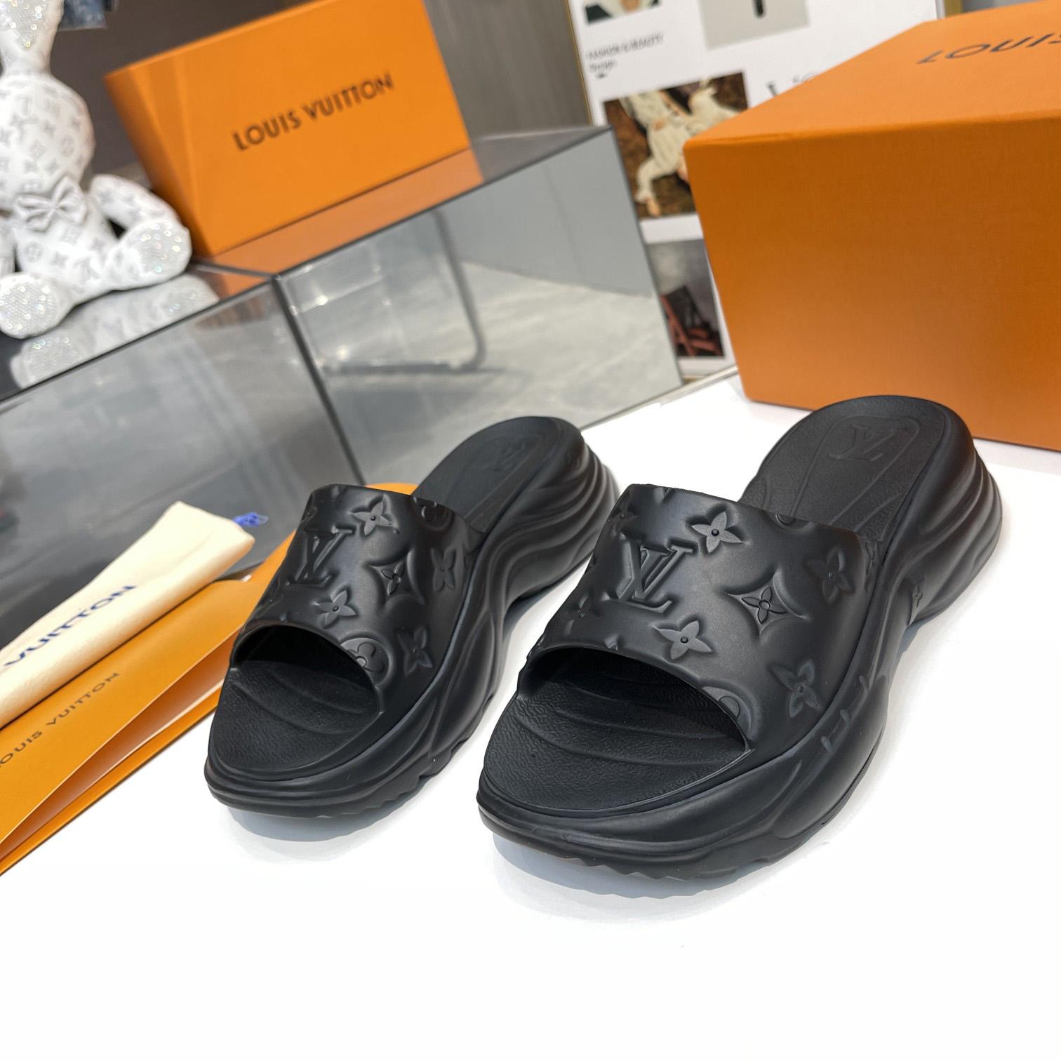 Louis Vuitton Pool 55 Flat Comfort Mule      - PerfectKickZ