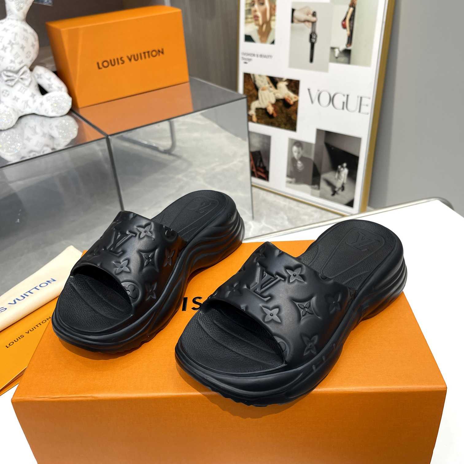 Louis Vuitton Pool 55 Flat Comfort Mule      - PerfectKickZ
