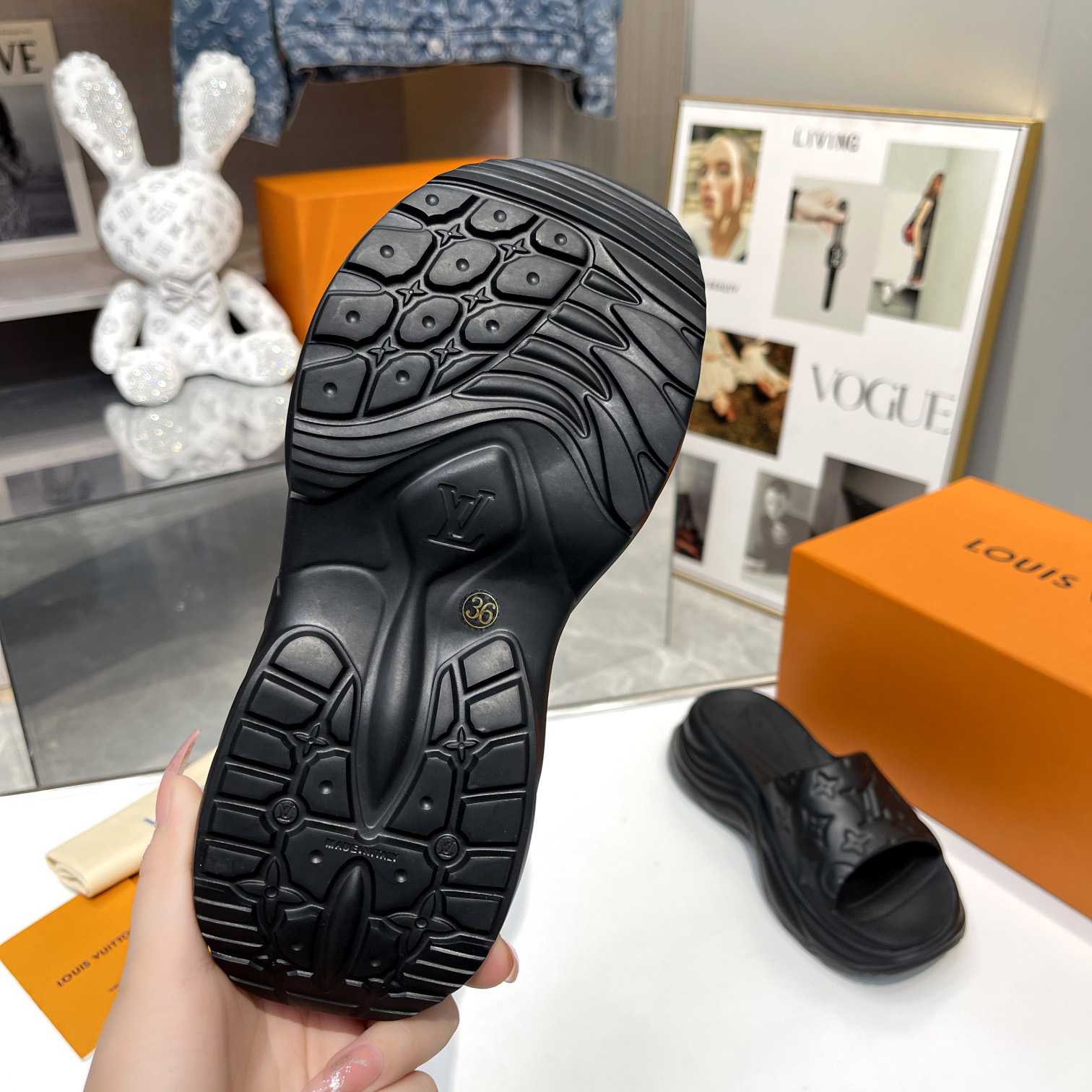Louis Vuitton Pool 55 Flat Comfort Mule      - PerfectKickZ