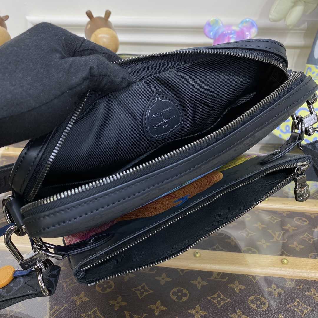 Louis Vuitton LV x YK Trio Messenger (25 x 18.5 x 7cm)   M46435 - PerfectKickZ