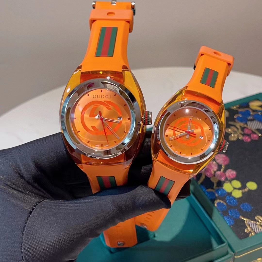 Gucci Style Silicon Round Party Style Quartz Watches - PerfectKickZ