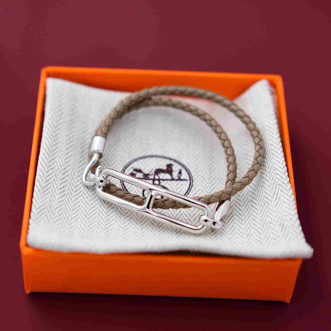 Hermes Roulis Double Tour Bracelet - PerfectKickZ