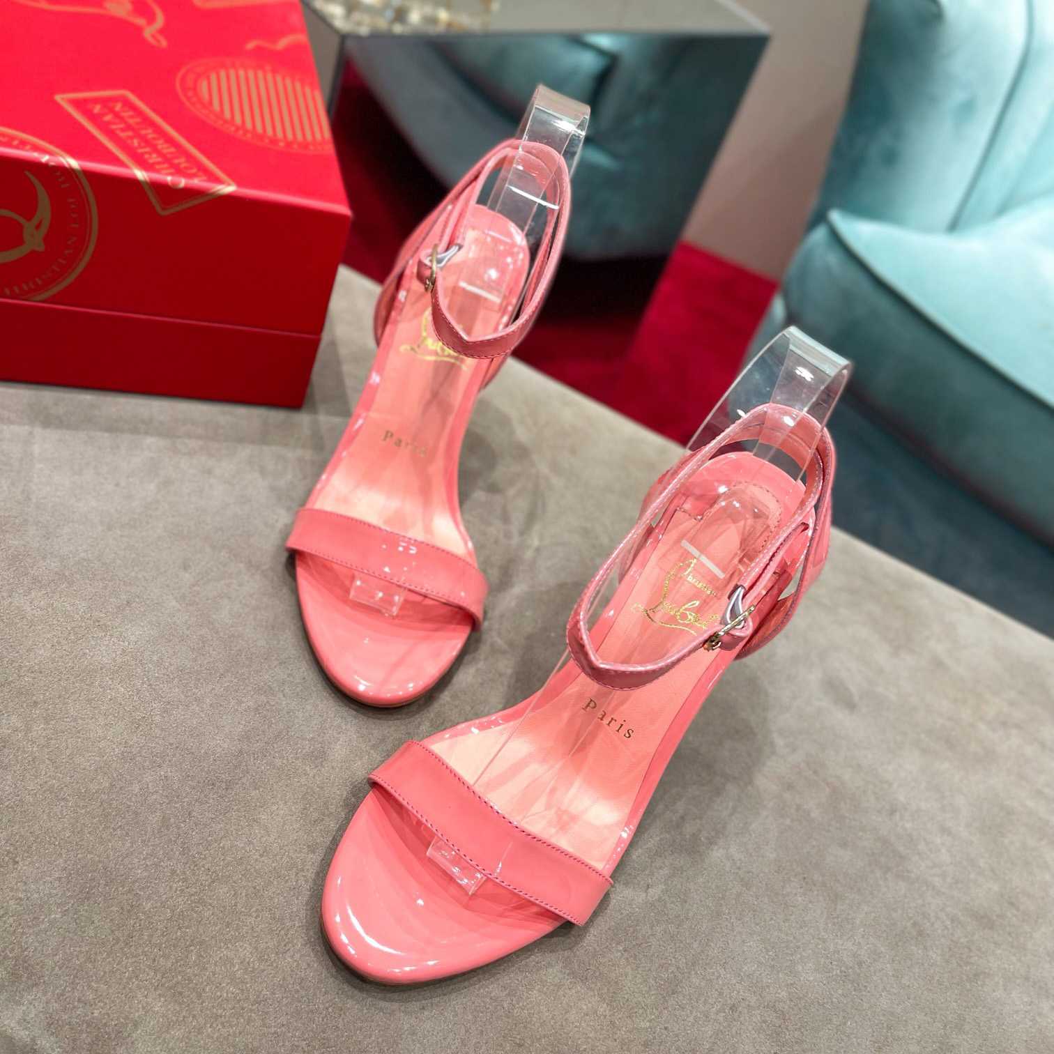 Christian Louboutin Loubigirl 100mm Patent Leather Heels - PerfectKickZ