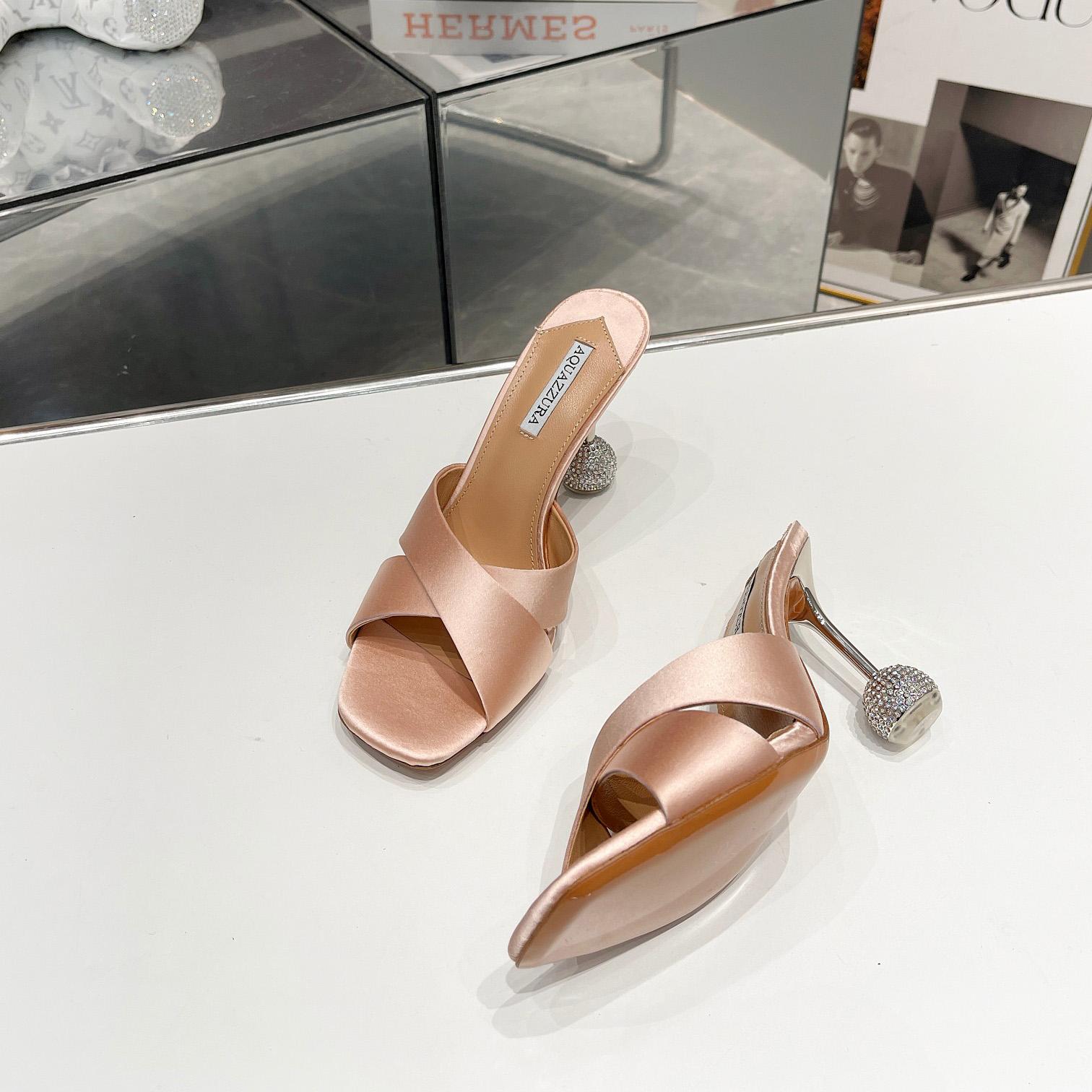 Aquazzura Yes Darling Mule 95 - PerfectKickZ