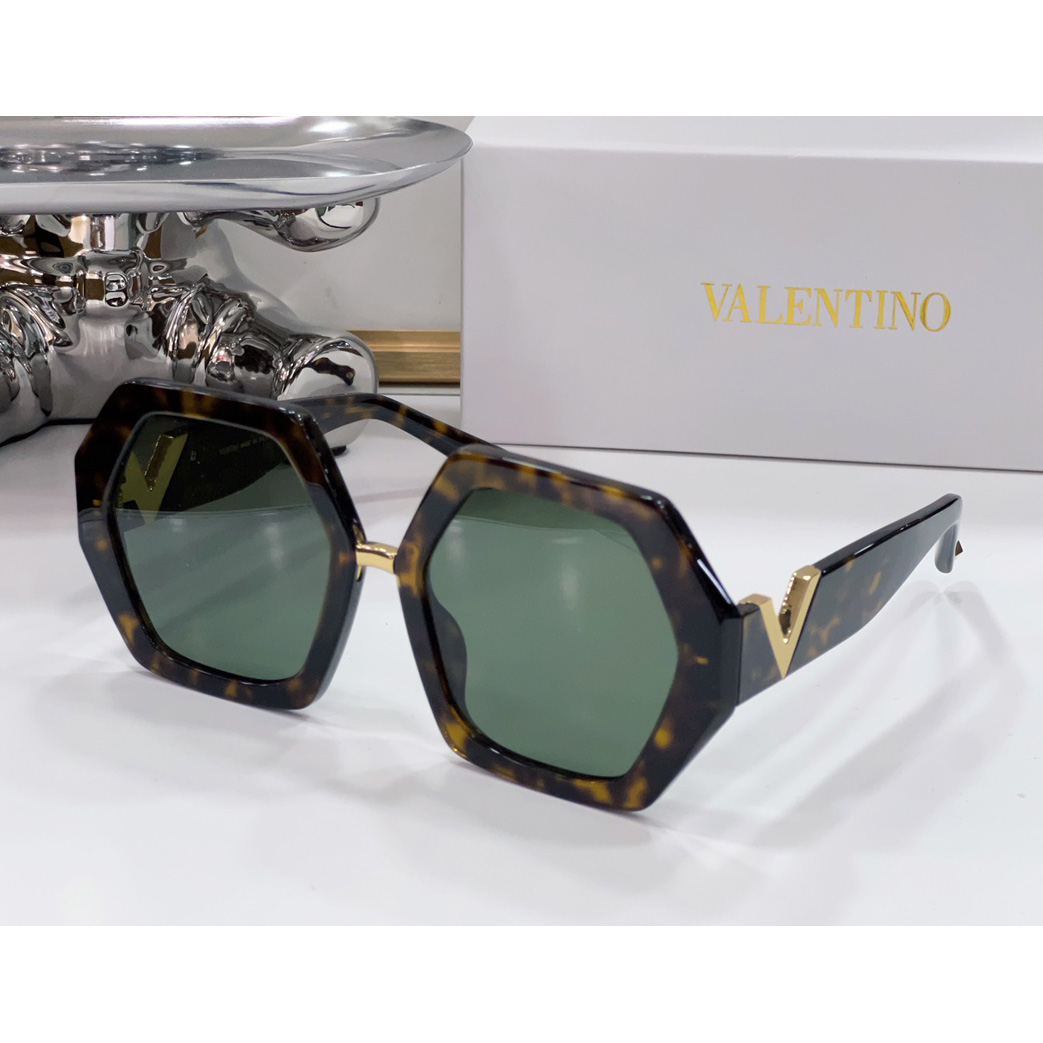 Valenti  VLOGO Hexagonal Oversized-frame Sunglasses  VA4053 - PerfectKickZ