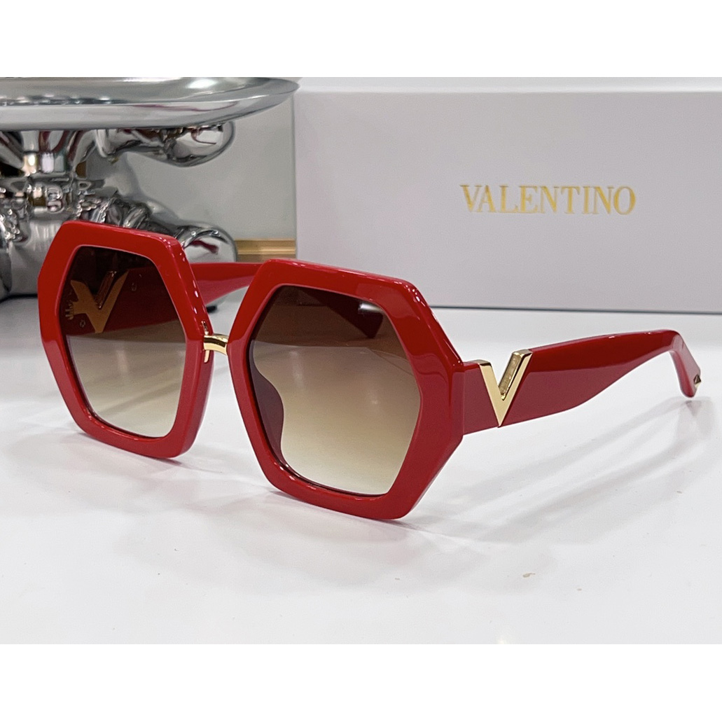 Valenti  VLOGO Hexagonal Oversized-frame Sunglasses  VA4053 - PerfectKickZ