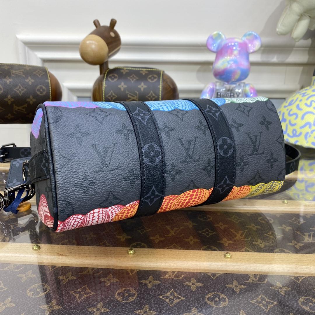 Louis Vuitton LV x YK Keepall 25 (25*15*11cm)   M46437 - PerfectKickZ