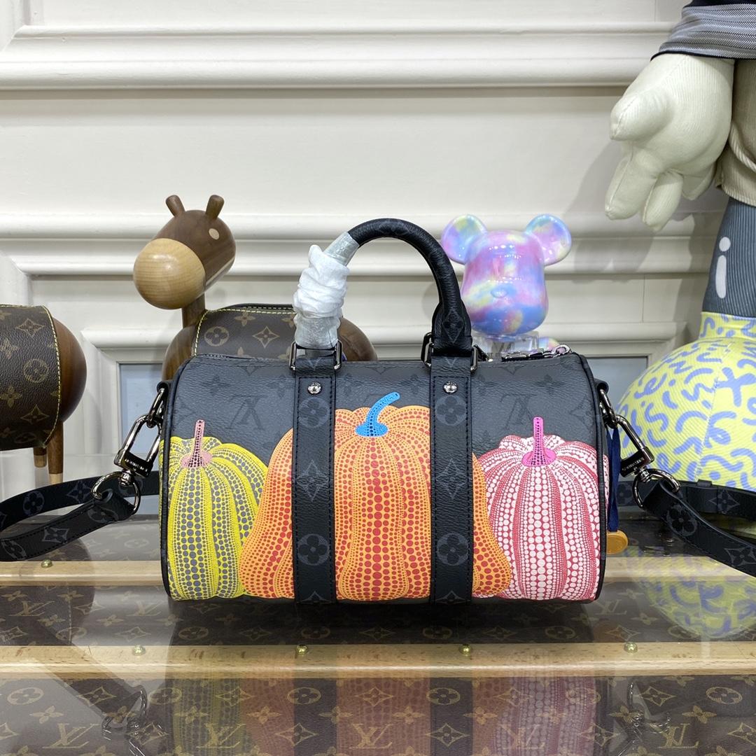 Louis Vuitton LV x YK Keepall 25 (25*15*11cm)   M46437 - PerfectKickZ