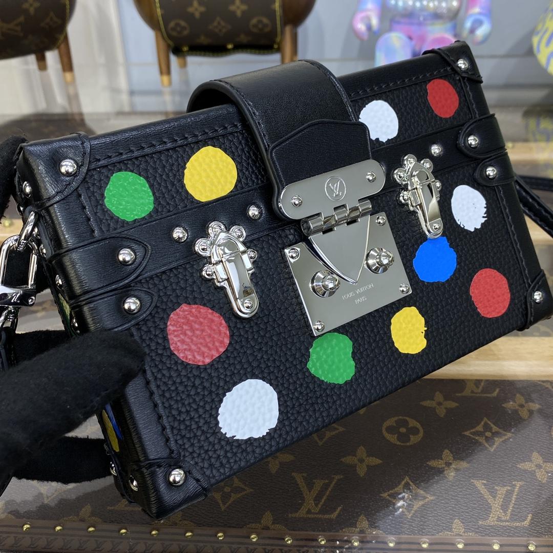 Louis Vuitton LV x YK Petite Malle (19.5*5*12.5CM)   M21621 - PerfectKickZ