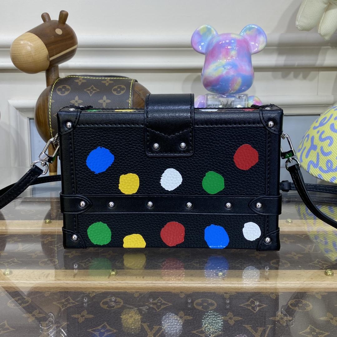 Louis Vuitton LV x YK Petite Malle (19.5*5*12.5CM)   M21621 - PerfectKickZ