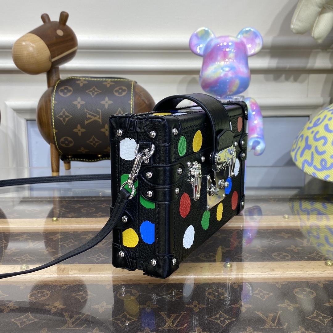 Louis Vuitton LV x YK Petite Malle (19.5*5*12.5CM)   M21621 - PerfectKickZ