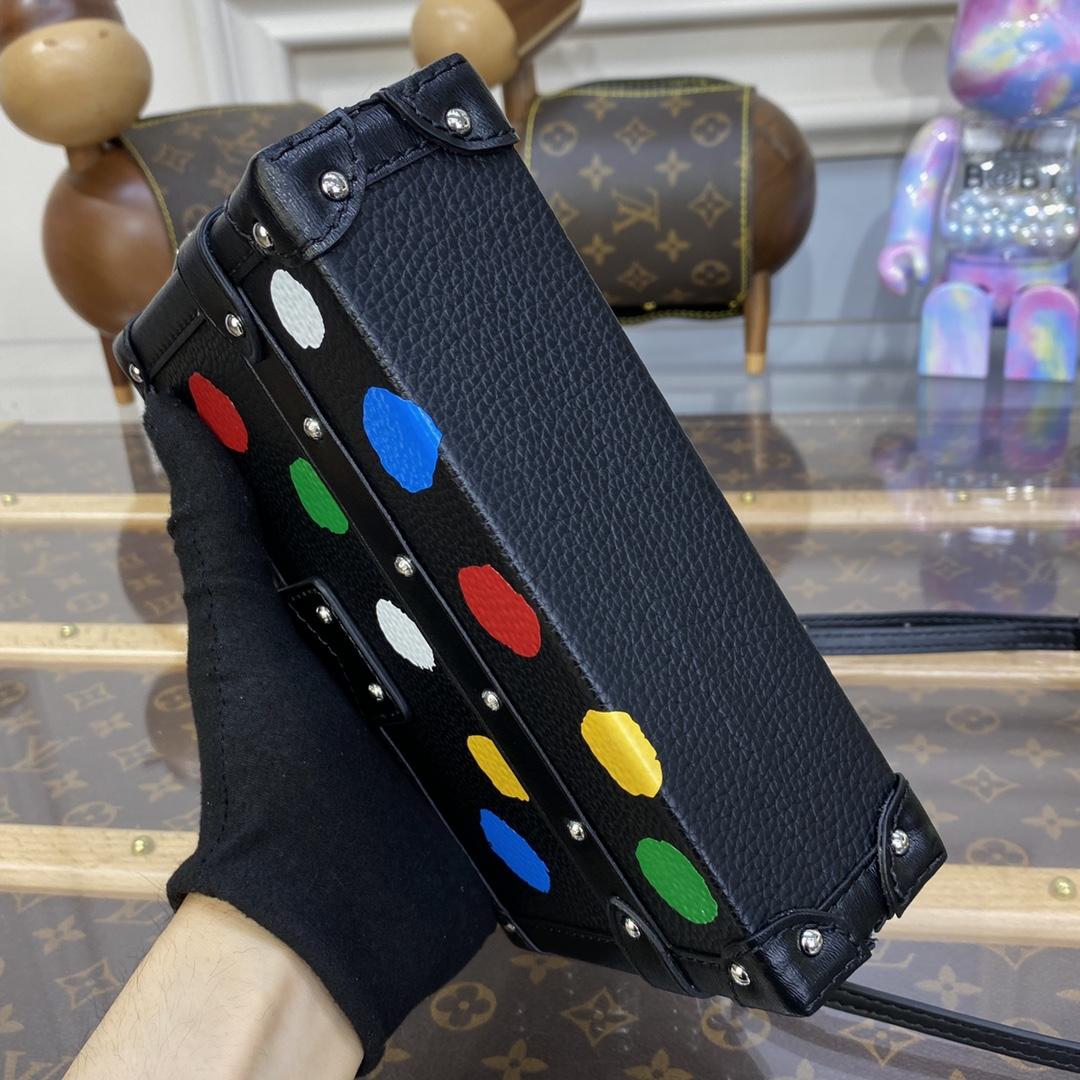 Louis Vuitton LV x YK Petite Malle (19.5*5*12.5CM)   M21621 - PerfectKickZ