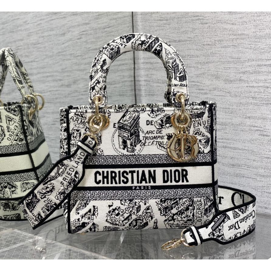 Dior Medium Lady D-lite Bag - PerfectKickZ