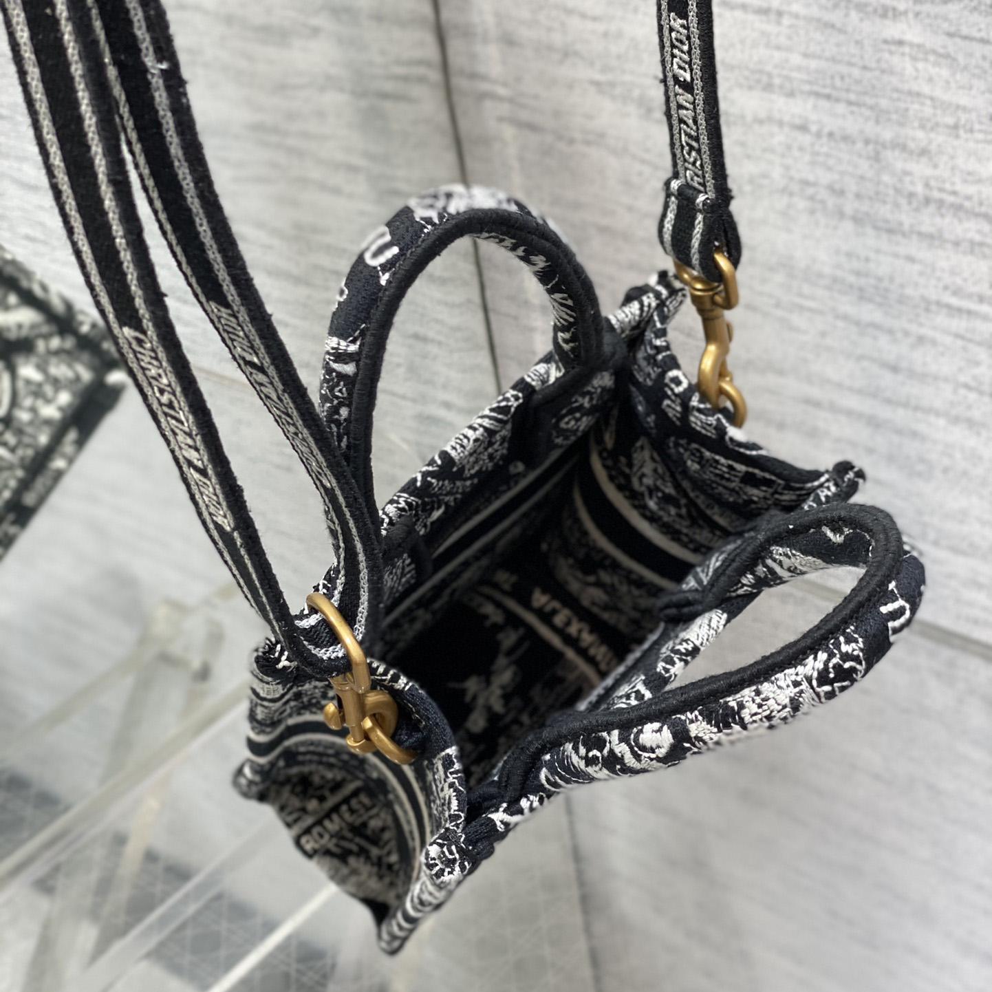 Dior Mini Dior Book Tote Phone Bag - PerfectKickZ