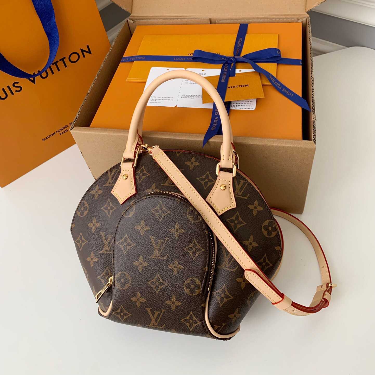 Louis Vuitton Ellipse PM Monogram  (28*21*8cm)   M46196 - PerfectKickZ