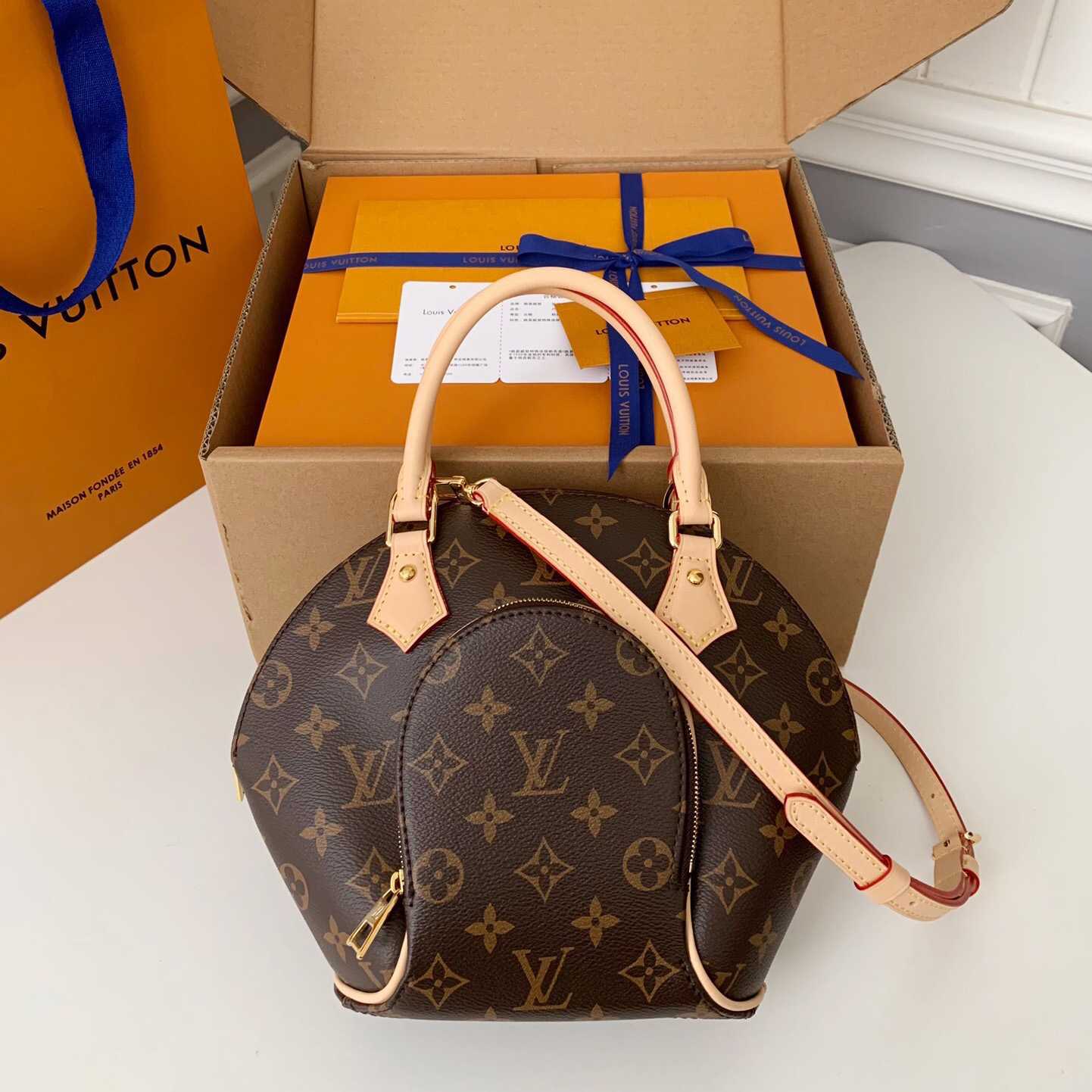 Louis Vuitton Ellipse PM Monogram  (28*21*8cm)   M46196 - PerfectKickZ