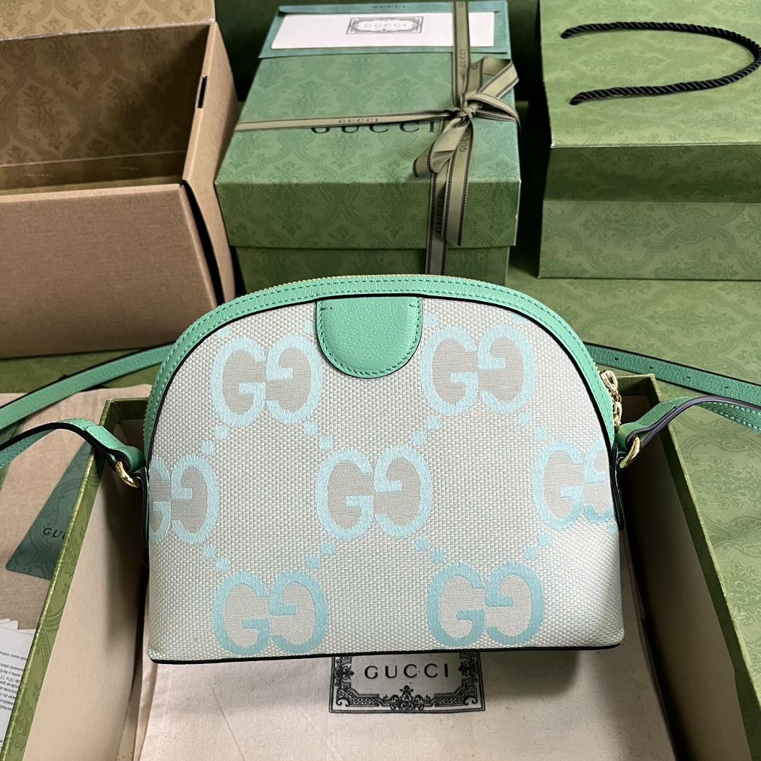 Gucci Ophidia Jumbo GG Small Shoulder Bag(23.5-19-8cm) - 
