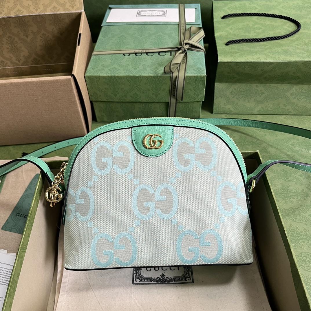 Gucci Ophidia Jumbo GG Small Shoulder Bag(23.5-19-8cm) - PerfectKickZ