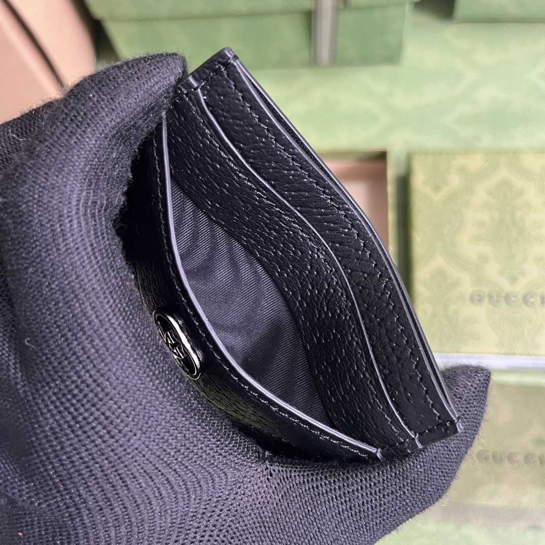 Gucci Card Case With Interlocking G(10-7cm)    - PerfectKickZ
