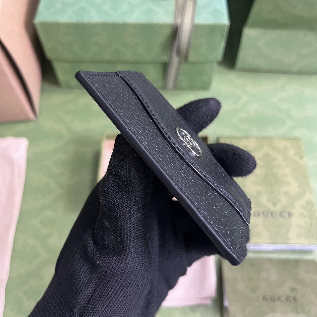 Gucci Card Case With Interlocking G(10-7cm)    - PerfectKickZ