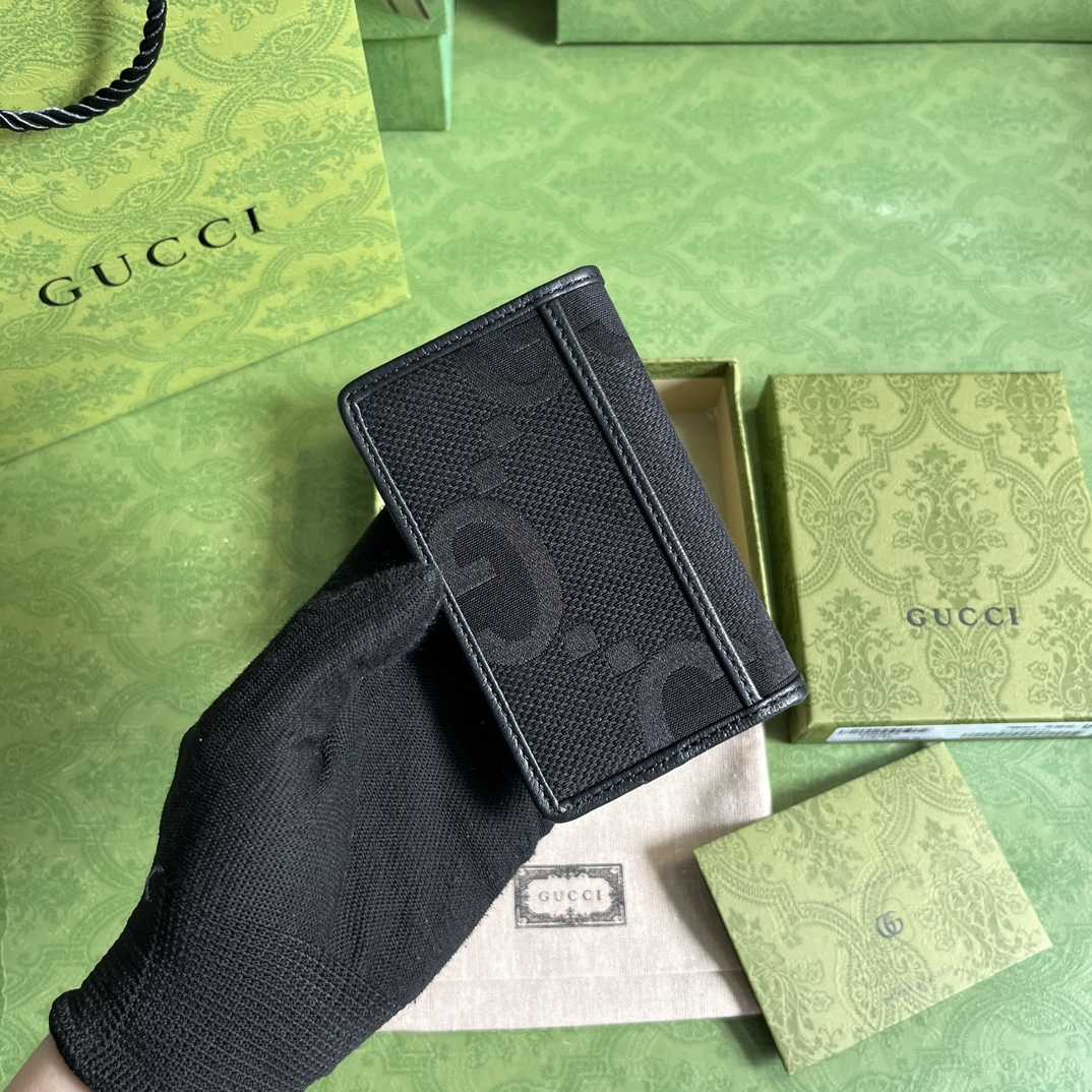 Gucci Jumbo GG Card Case - PerfectKickZ