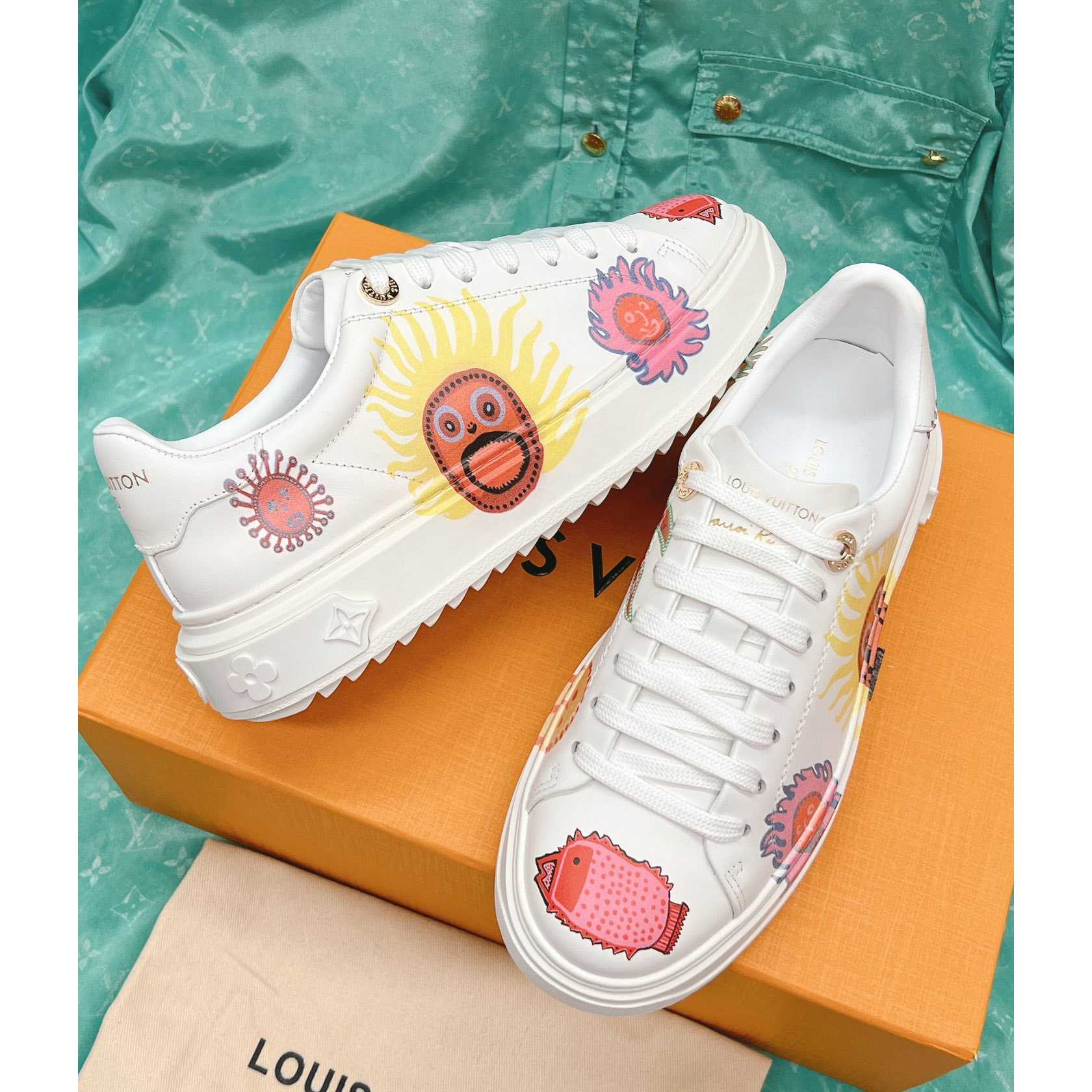 Louis Vuitton LV x YK Time Out Sneaker (upon uk size)   - PerfectKickZ