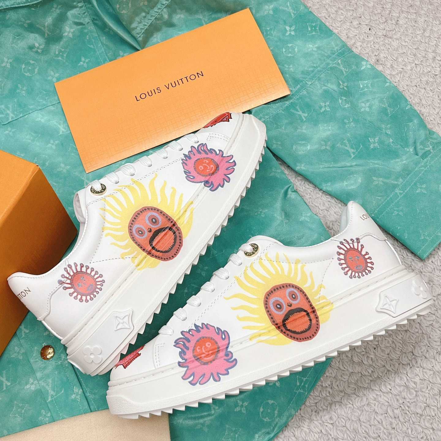 Louis Vuitton LV x YK Time Out Sneaker (upon uk size)   - PerfectKickZ