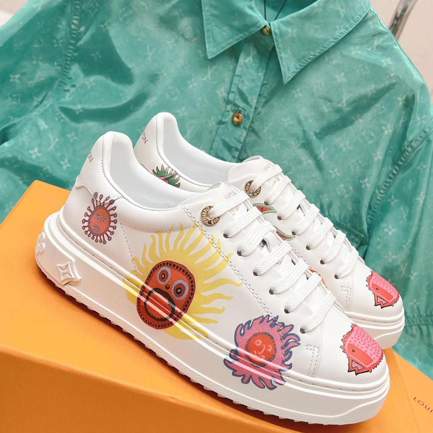 Louis Vuitton LV x YK Time Out Sneaker (upon uk size)   - PerfectKickZ